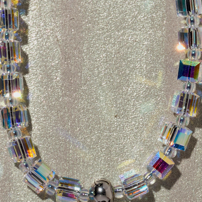 CHARMWELL — Iridescent Crystal — Phone Strap