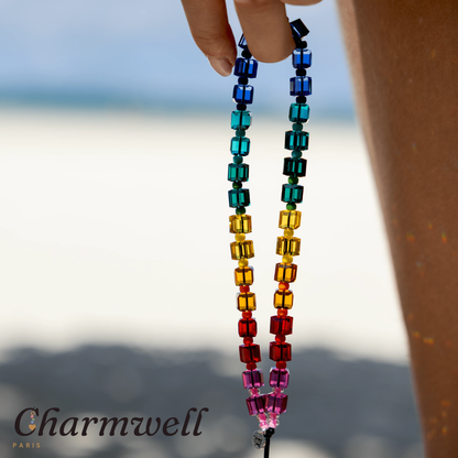 CHARMWELL — Multicolor Prism — Phone Strap