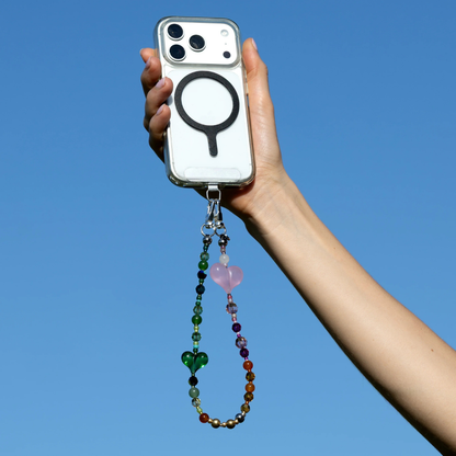 CHARMWELL — Heart Duo — Phone Chain