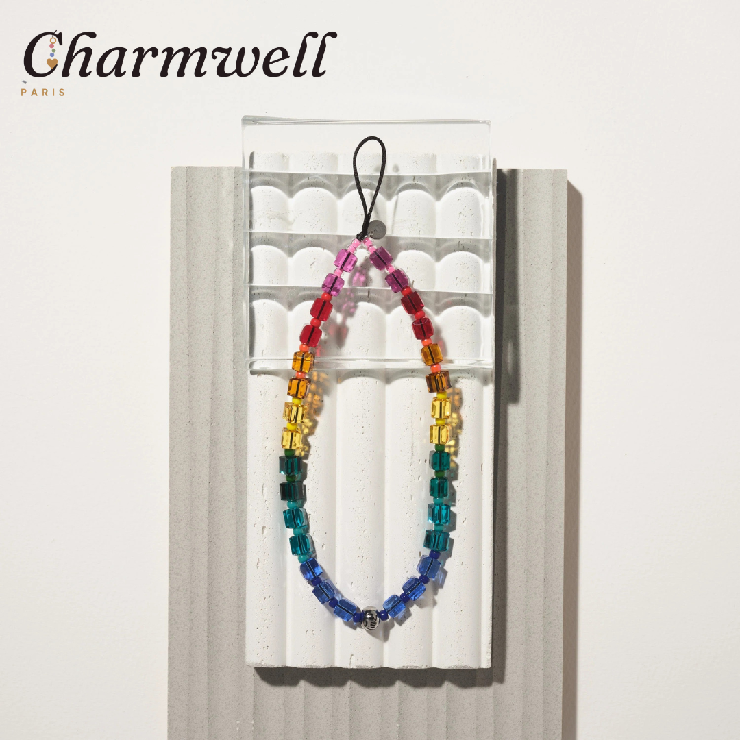 CHARMWELL — Multicolor Prism — Phone Strap