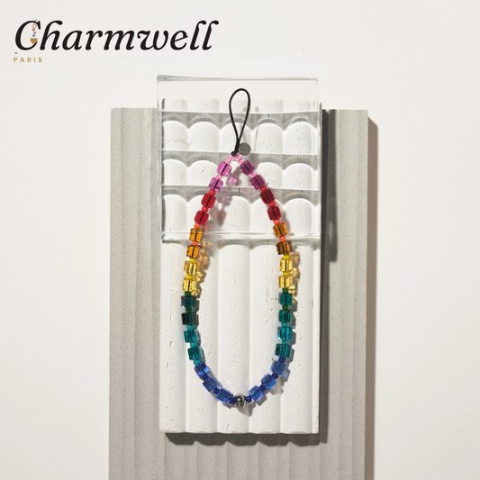 CHARMWELL — Multicolor Prism — Phone Strap