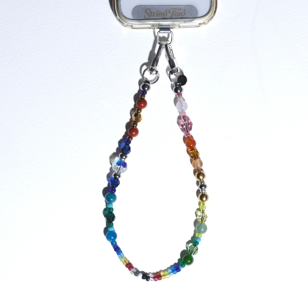 CHARMWELL — Multicolor Prism — Phone Chain