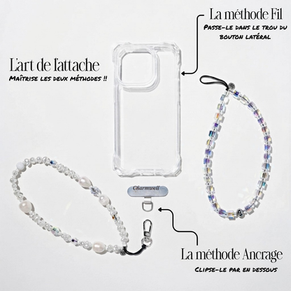 CHARMWELL — Multicolor Prism — Phone Strap