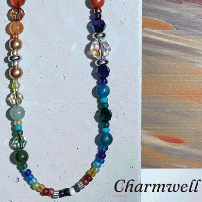 CHARMWELL — Multicolor Prism — Phone Chain