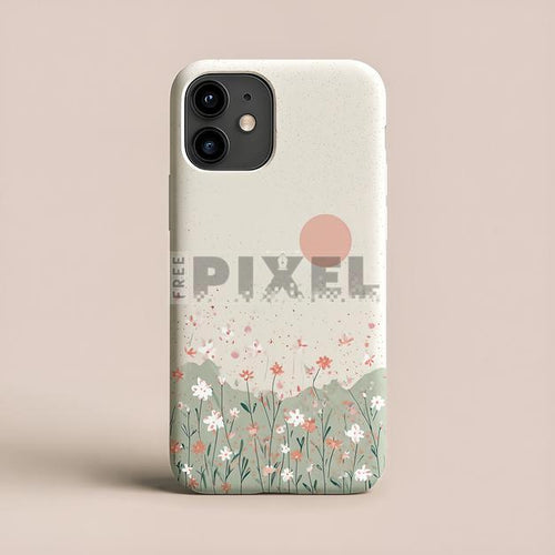 CHARMWELL Pastel Blossom floral phone case