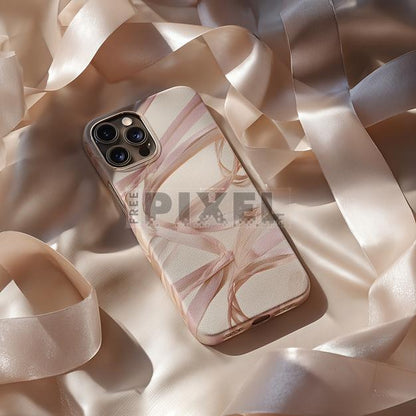 CHARMWELL Marble Rose phone case